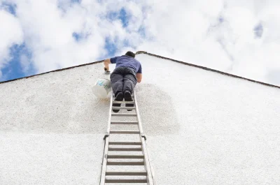 Peinture extérieure à Festigny — façades et ravalement